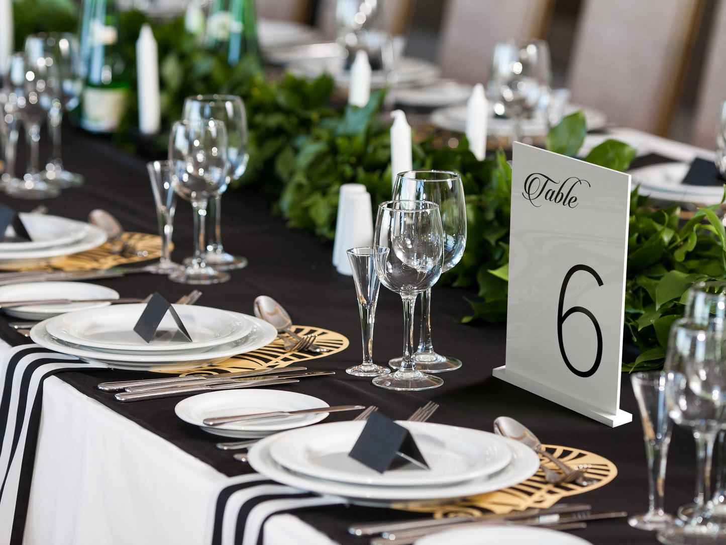 Wedding Table Numbers Available In A Variety Of Colours