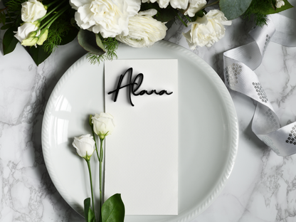 Luxury Acrylic Wedding Place Names